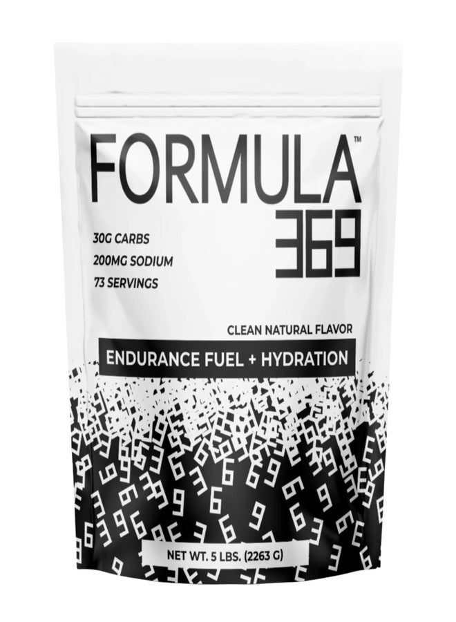 Formula 369 High Carbohydrate Sports Fuel – Value Size 5 lb (73 Servings) for Energy & Hydration – Unflavored Sports Drink Mix – Vegan, Allergen-Free - Image 1