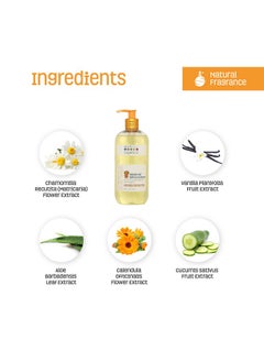 Nature's Baby Organics Nature'S Baby 3In1 Shampoo/Body/Face Wash Formulated For Problem And Sensitive Skin No Sulfate Or Artificial Fragrances Tear Free Vanilla Tangerine 16 Oz 2 Pack  - Image 3