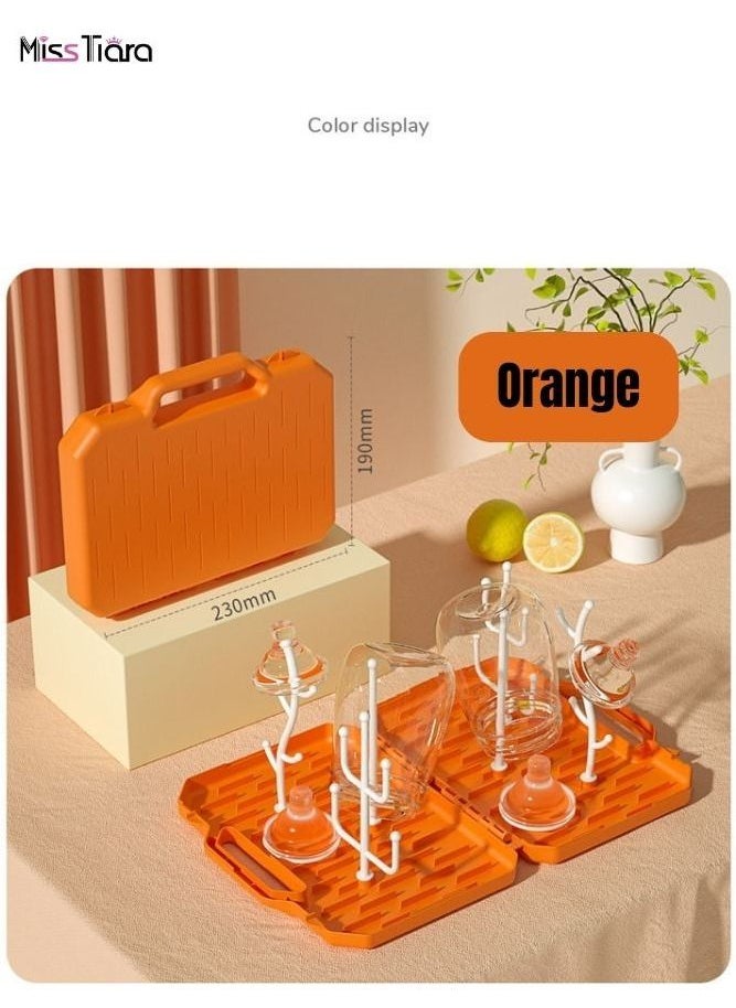 MissTiara Folding Baby Bottle Holder Dryer Drainer and  Accessories  - Image 2