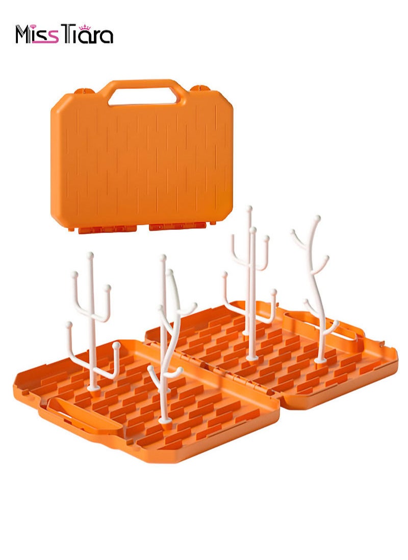 MissTiara Folding Baby Bottle Holder Dryer Drainer and  Accessories  - Image 1