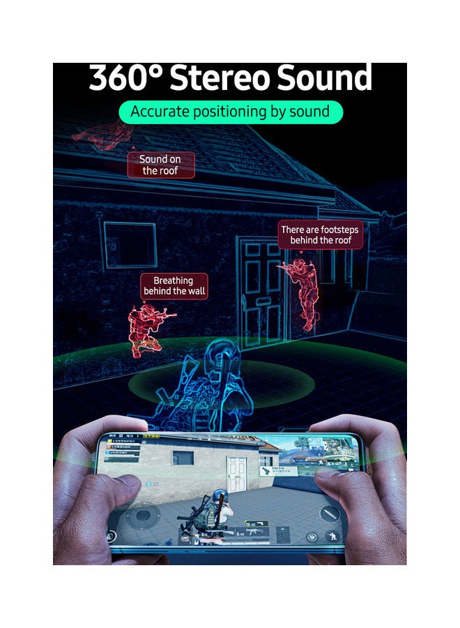 إسكدنيا سماعات أذن بلوتوث 5.0 للألعاب - Image 4