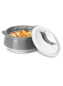 Milton Milton Venice Regular Insulated Inner Stainless Steel Casserole, Set of 3, (850 ml, 1.35 Litres, 1.85 Litres), Grey | BPA Free | Food Grade | Easy to Carry | Easy to Store Multicolour  - Image 5