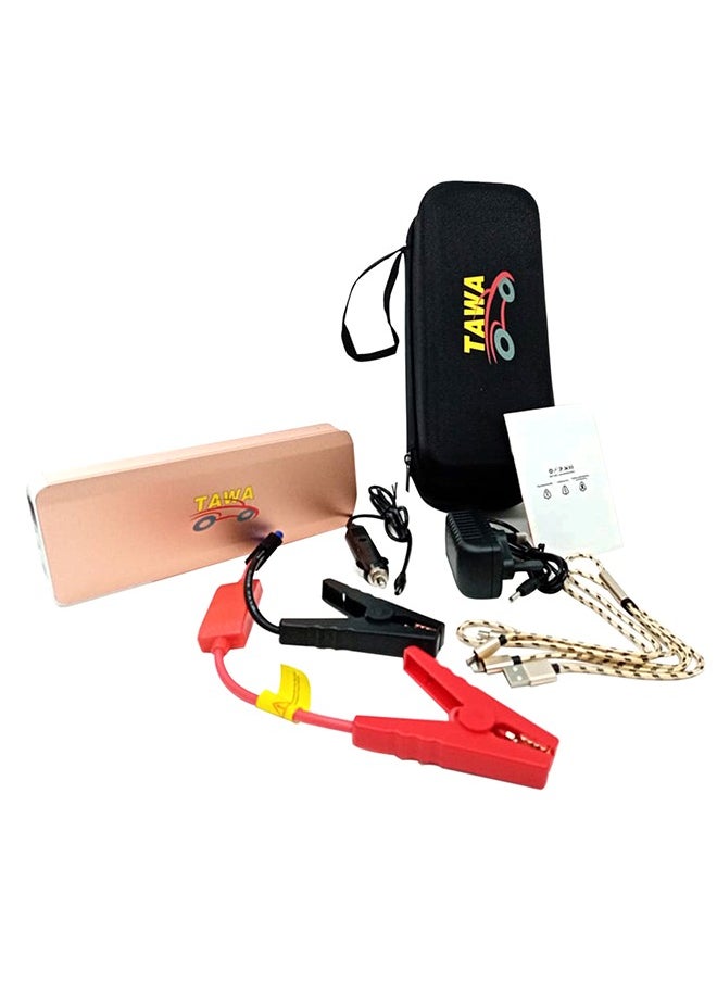 TAWA - TAWA Mini Portable Car Jump Starter 1200000 mAh Emergency Multi-Function USB Power Bank Battery Charger Jump Starter - Image 1