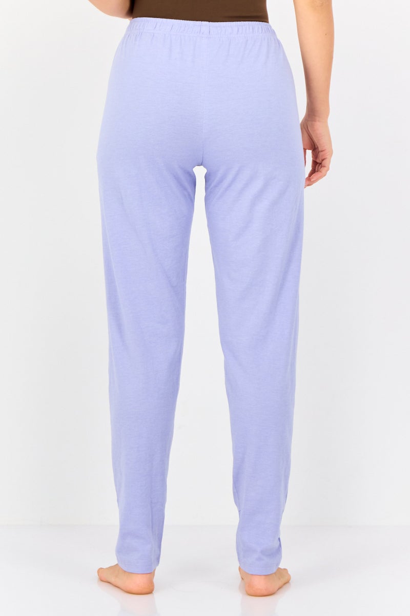 zivame Women 2 Pcs All Over Print Drawstring Pajama Pant, Multicolor - Image 3