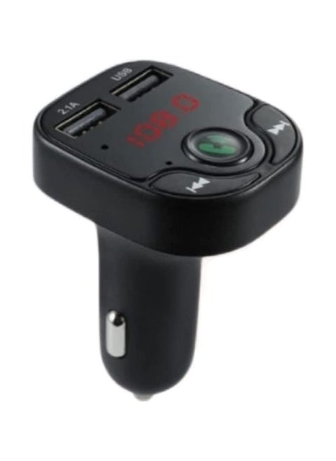 X22 مشغل MP3 للسيارة يدعم البلوتوث وراديو FM ومكبر صوت ويعمل شاحن USB