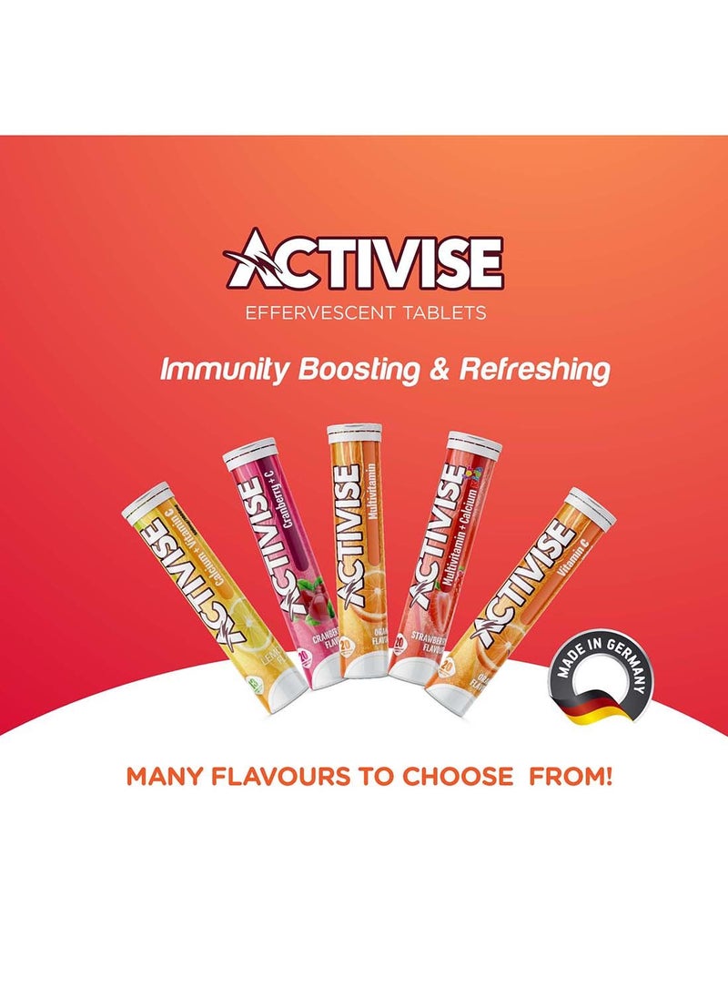 Activise Activise Kids Multivitamin + Calcium Effervescent Tablets, Strawberry 20's  - Image 4