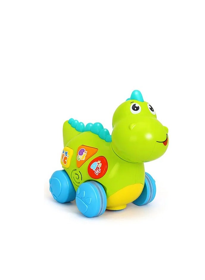 هاهالاند لعبة نشاط الديناصورات التعليمية لعمر 12 شهرًا - تعزز المهارات الحركية والتنسيق، وأصوات الديناصورات - Image 1