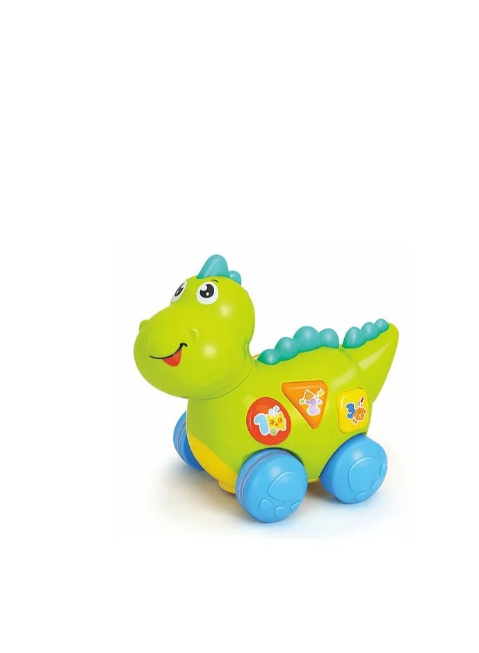 هاهالاند لعبة نشاط الديناصورات التعليمية لعمر 12 شهرًا - تعزز المهارات الحركية والتنسيق، وأصوات الديناصورات - Image 3