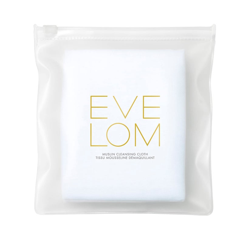 Eve Lom Muslin Cloth - Facial Cleansing Cloth for Gentle Skin Exfoliation - 100% Cotton Machine Washable - Suitable for All Skin Types, Set of 3 - Image 1