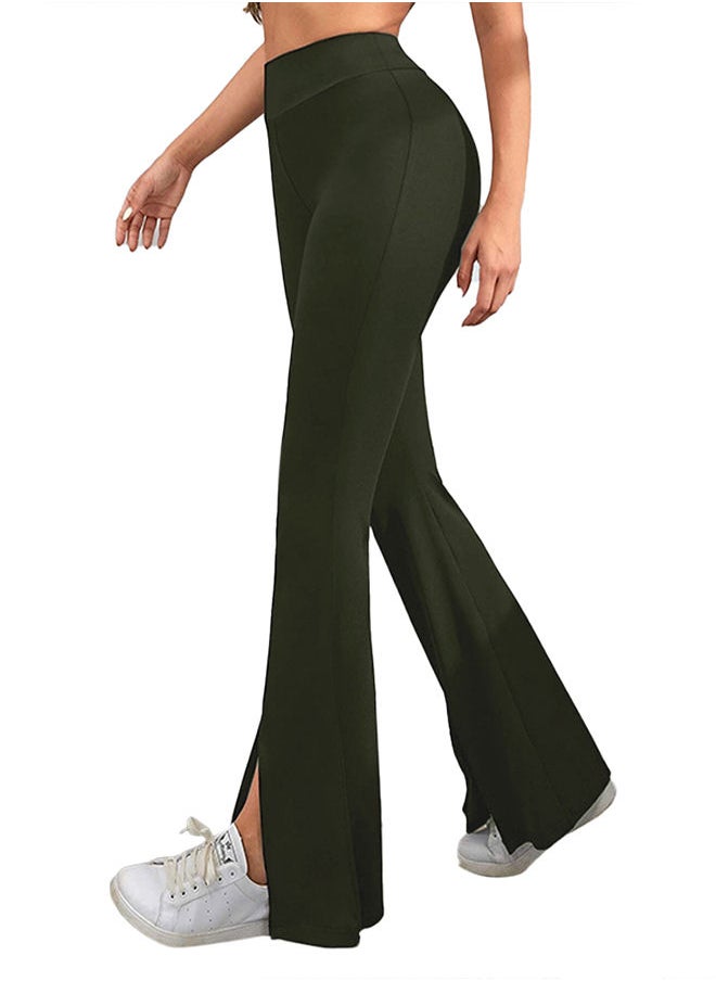 Nileton - Sport Leggings Flare Leg – Split Leg – Yoga Pants - Image 1