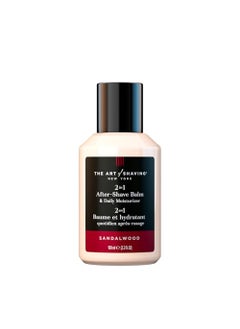 THE ART of SHAVING The Art of Shaving After-Shave Balm for Men - Face Moisturizer, Clinically Tested for Sensitive Skin, Sandalwood, 3.3 Fl Oz (Pack of 1) 