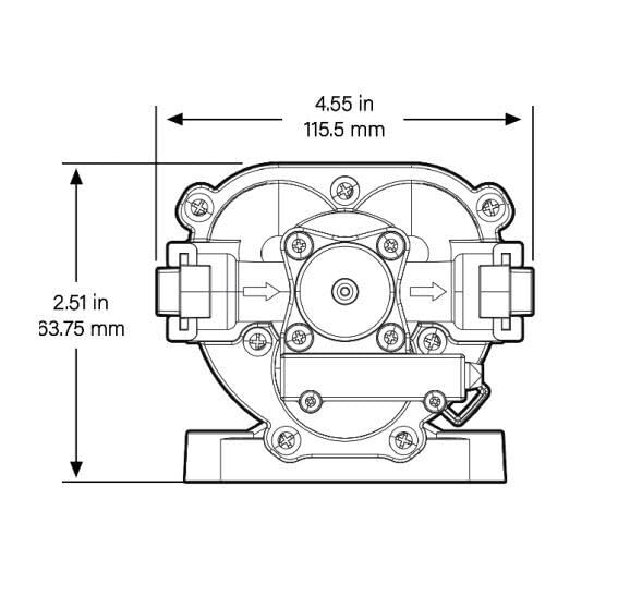 REMCO 90-3214-1C4-82L-SB 3200 Series Water Pump - 3.2 GPM - Image 5