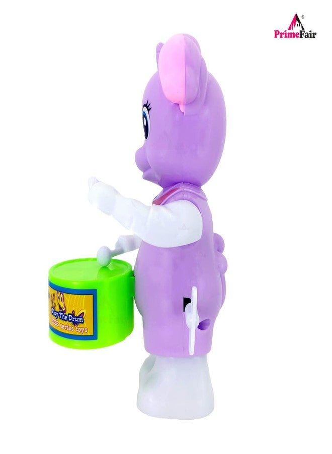 PRIMEFAIR Cute Drummer Toy with Drumming and Dancing Action for Kids Baby Rattle Toys Set Toddler Kids Pack of 2 (Multicolor) - Image 3