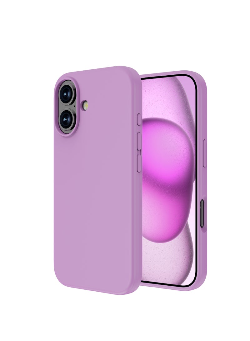 Touch Pure Snap Case for iPhone 16 – Purple, MagSafe-Compatible, 2 Meter Drop Protection, Shockproof, Scratch-Resistant, Slim, Comfortable Grip - Image 3