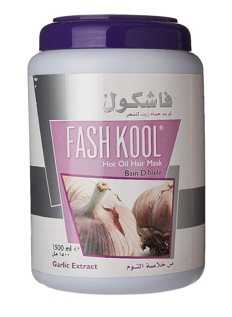 FASH KOOL HOT OIL HAIR MASK GARLIC EXTACT 1500ML