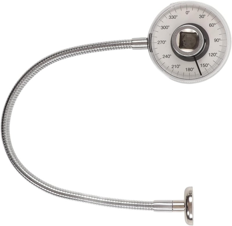 aqxreight Torsion Angle Meter Stainless Steel Wrench Angle G Torsion Meter Stainless Steel Wrench Gauge Professional Measurer Tool for Automotive, Hi - Image 4