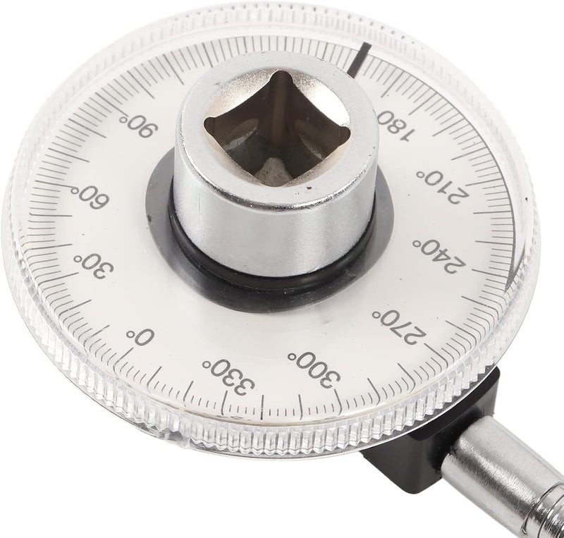 aqxreight Torsion Angle Meter Stainless Steel Wrench Angle G Torsion Meter Stainless Steel Wrench Gauge Professional Measurer Tool for Automotive, Hi - Image 3