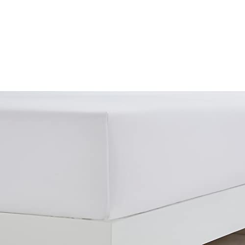Clara Clark Bed Sheets, Premier 1800 Series 4 Piece Bed Sheet Set, Deep Pocket, Wrinkle, Fade, Stain Resistant, Luxury Soft Bedding Sheets & Pillowcases, Twin-XL, White - Image 3