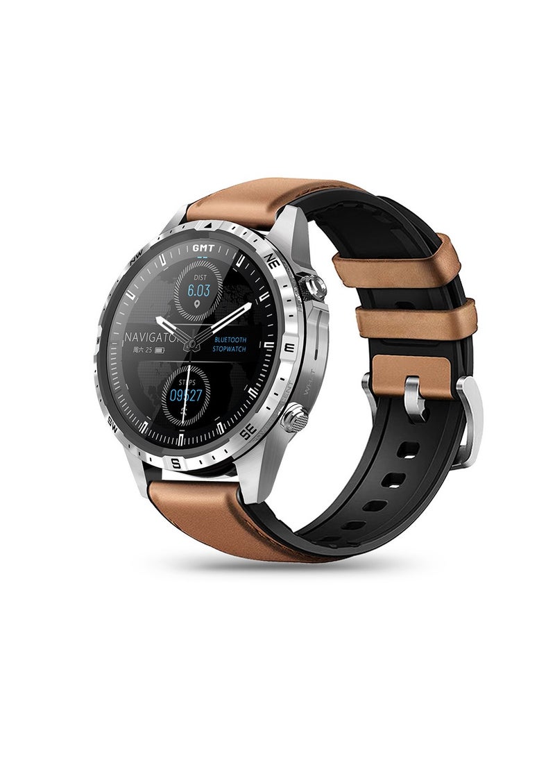 Zeblaze GT45 Smart Watch with Heart Rate Blood Pressure and Blood Oxygen Monitoring Bluetooth Calling Offline Payment Compass and Multi-Sports Mode - Image 1