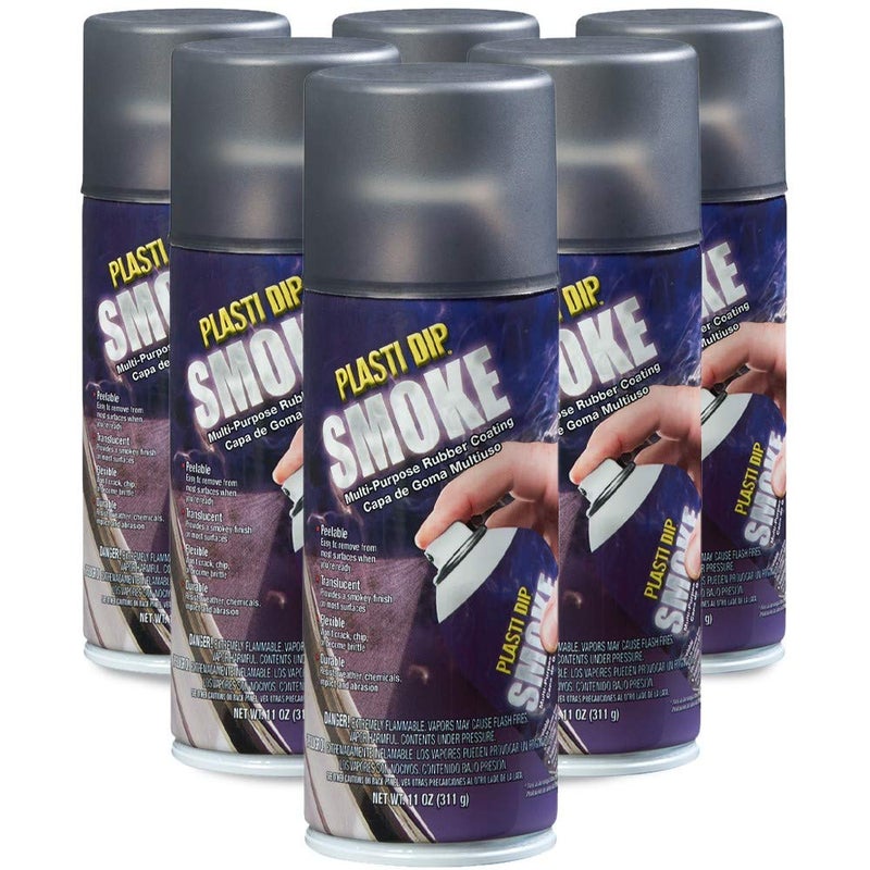 Plasti Dip Performix 11220-6PK Smoke Multi-Purpose Rubber Coating Aerosol - 11 oz., (Pack of 6) - Image 3