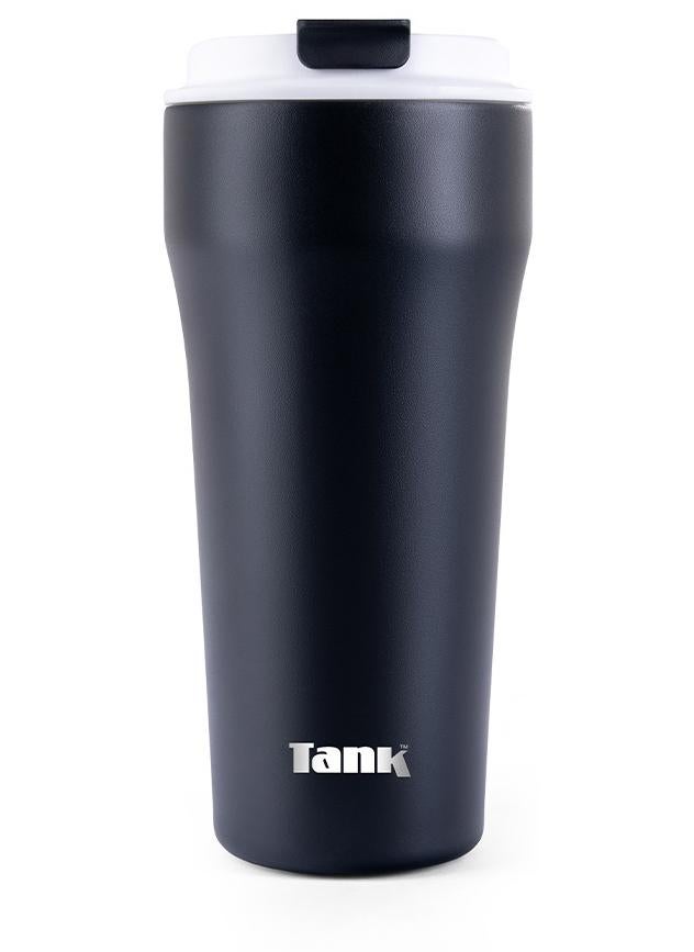 Tank Everyday Mug, 480ml, Black, Stainless Steel, BPA free, insulated, Leakproof - Image 1