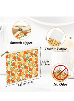 SYOSI Small Pouches for Purse, Mini Makeup Bag, Pocket Cosmetic Bags, Girls Portable Coin Purse with Zipper, Lipstick Organizer Pouch,  Storage Organizer Pouch for Headphones Card Key 3pcs  - Image 5