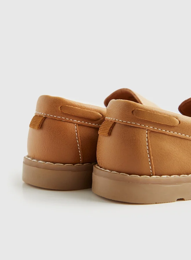 mothercare Brown Loafer Shoes