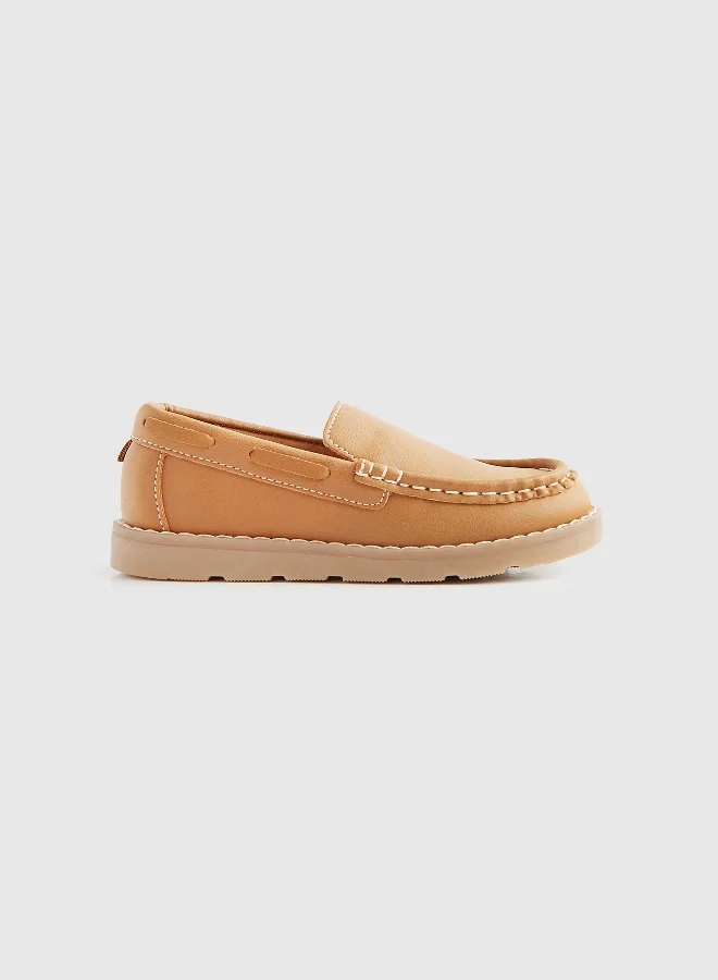 mothercare Brown Loafer Shoes