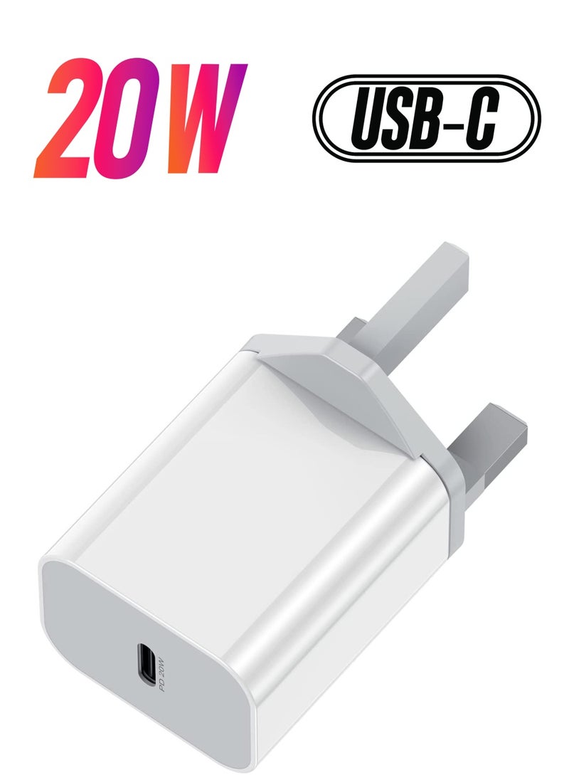 Generic - 20W USB C Charger Plug, PD Fast Charge Type C Wall Adapter, Power Delivery Fast Charger Compatible, Wall Charger - Image 1