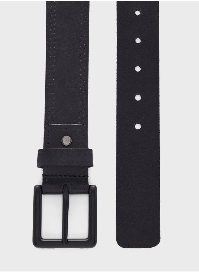 Being Human Casual Pu Allocated Hole Belt