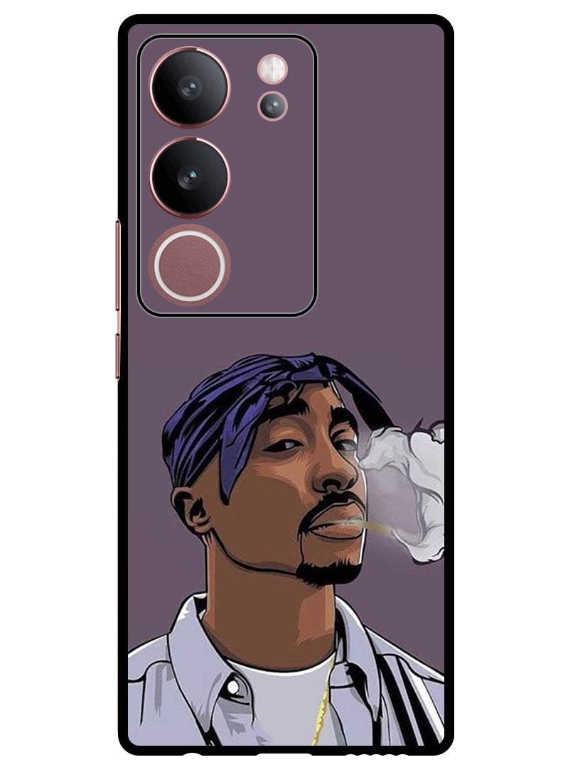 Theodor Protective Case Anti Scratch Shock Proof Bumper Cover For Vivo V29 - V29 Pro Tupac - Image 1