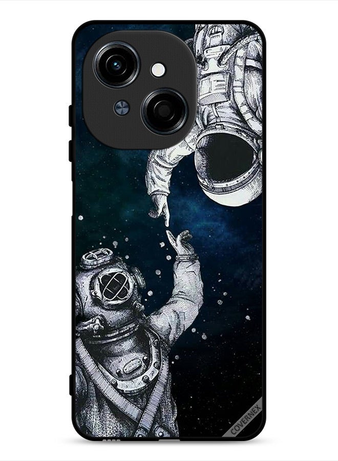 Covernex Tecno Spark Go 1 4G Protective Case Cover Astronaut And Diver - Image 1