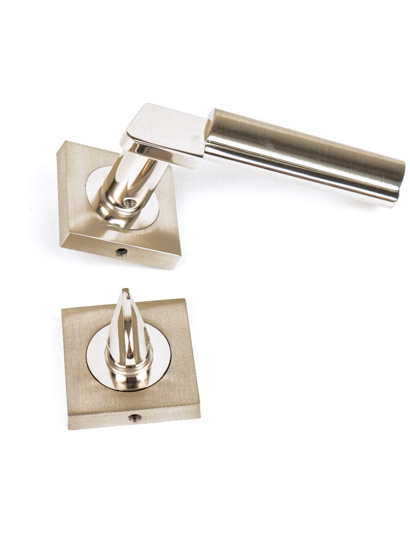 Siag Linda Rosetta Bathroom Door Handle - Image 1