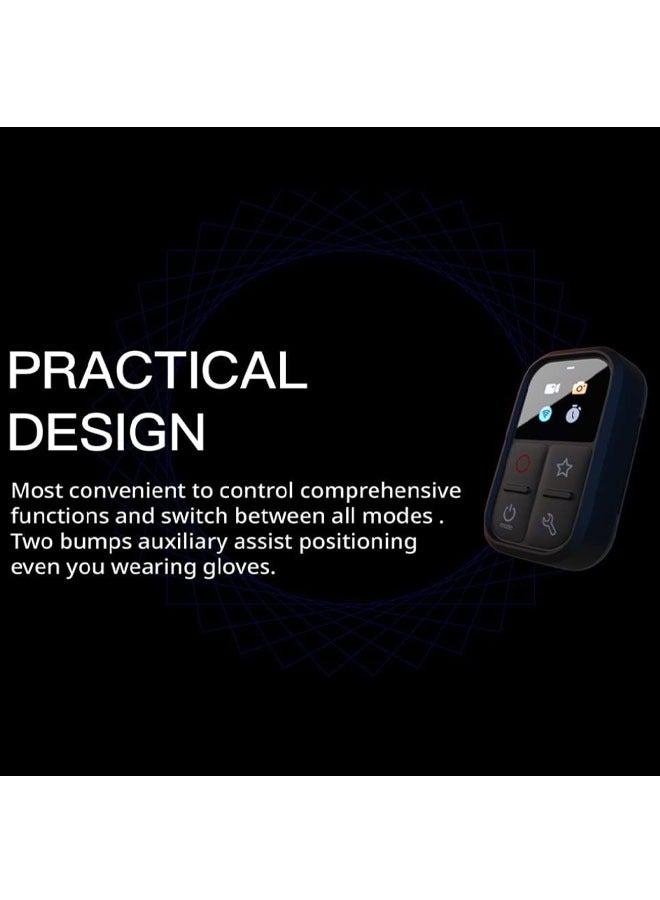 Bluetooth Shutter Remote 15M Control Distance 1M Waterproof Built-in 435mAh Battery with Wrist Strap  Charging Cable for Hero 13/12/11/10/9/8/Max - Image 5