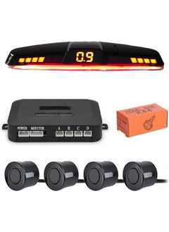 Techmaster Color Changing Screen Car Parking Sensor with Sound 22MM Black PS02  - Image 1