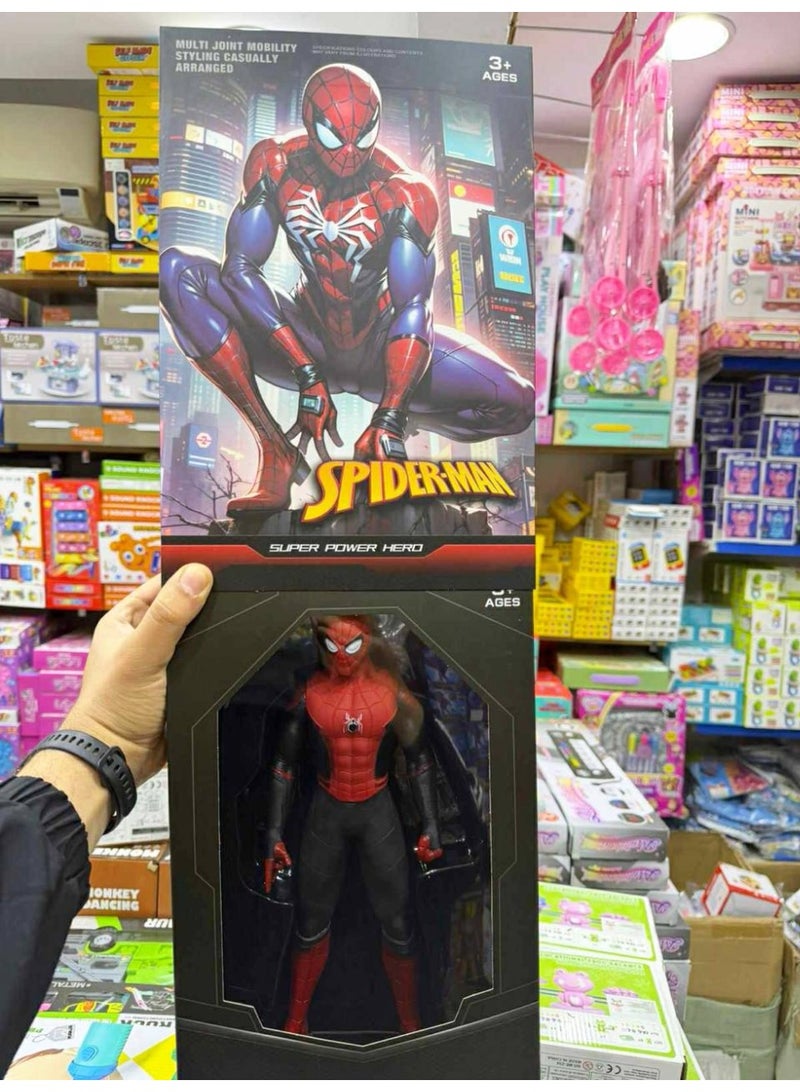 Spider-Man Action Figure 🕷️ Move Spider-Man into amazing action poses and enjoy imaginative play or display on a shelf. Suitable for children 3 years and up. - Image 2