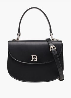 Flora Bella By Shoexpress Women Textured Satchel Bag with Button Closure and Adjustable Strap Ramadan Collection  - Image 1