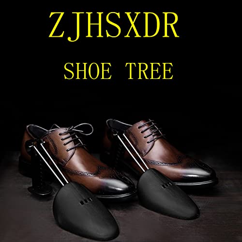 ZJHSXDR 2 Pairs Plastic Shoe Tree Stretcher Shaper for Men (Black) - Image 4