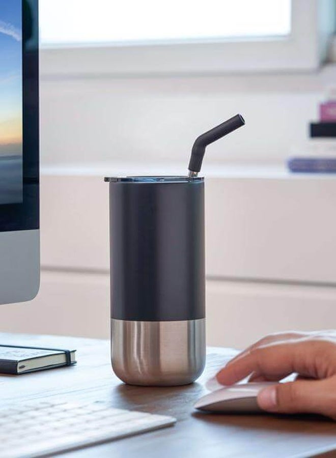 Hans Larsen BORCULO - CHANGE Collection Insulated Tumbler with Reusable Straw - Image 4