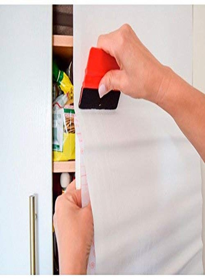 دي-سي-فكس فيلم لاصق ذاتي للزينة من دي سي-فيكس، أبيض لامع، لفة 26 بوصة × 78 بوصة، عبوة من قطعتين - Image 5