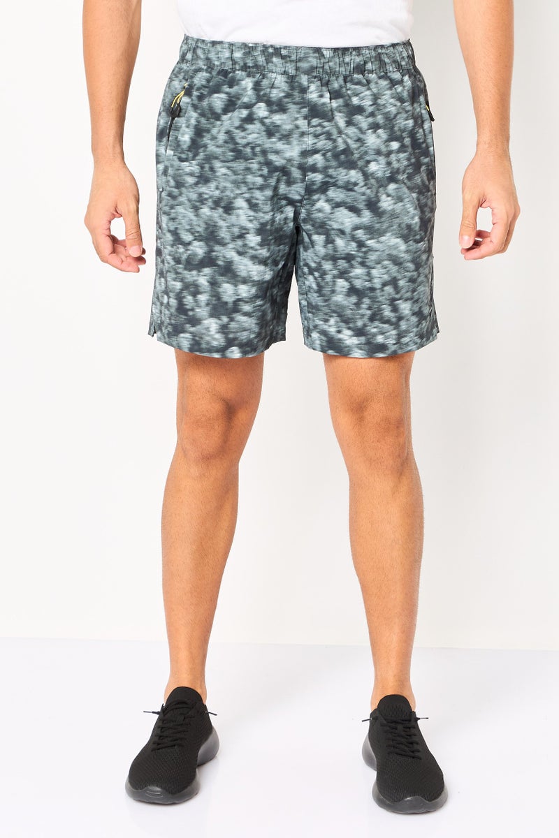 Adidas Men Sportswear Fit Training Shorts, Multicolor - Image 1