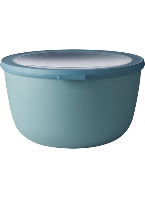 Multi Bowl Cirqula Round Storage Container 3000 ml - Nordic green