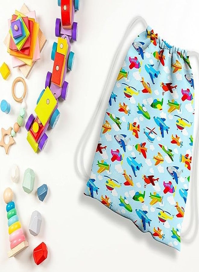 Baby of Mine Kids Drawstring Backpack | Multipurpose Waterproof Bag for Swimming, Yoga, Tuition, Travel | Lightweight & Durable | Return Gift for Children Ages 3-10 (5L) - Image 2