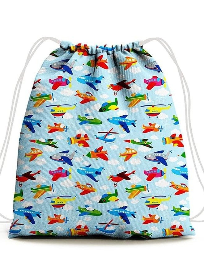 Baby of Mine Kids Drawstring Backpack | Multipurpose Waterproof Bag for Swimming, Yoga, Tuition, Travel | Lightweight & Durable | Return Gift for Children Ages 3-10 (5L) - Image 1