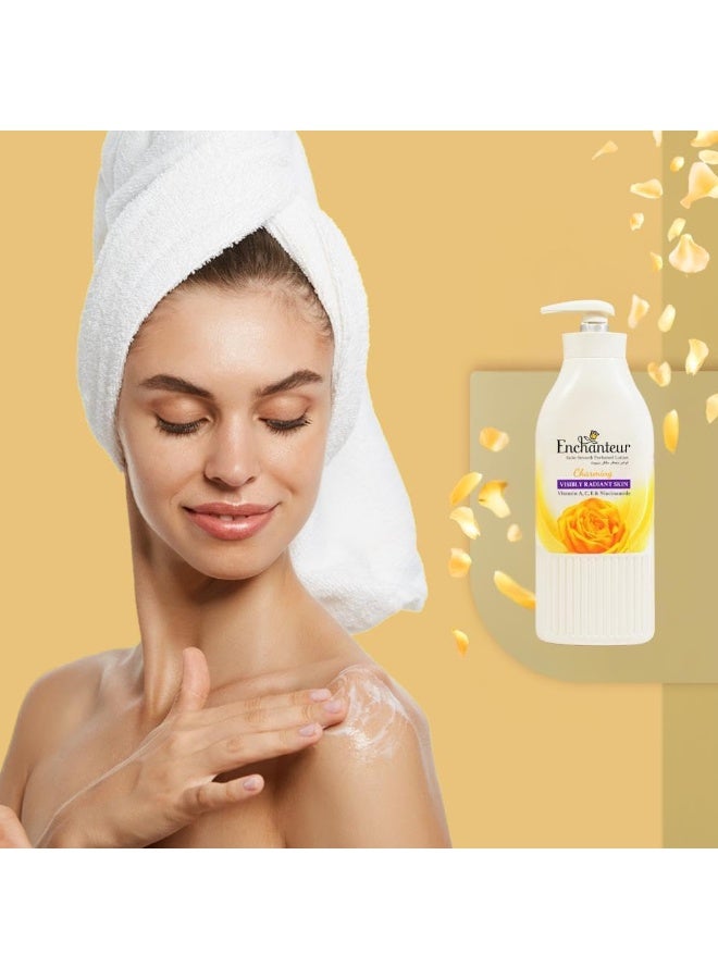 انشانتر لوشن الجسم الساحر 500 مل و بودرة التلك المعطرة 125 جم - Image 5