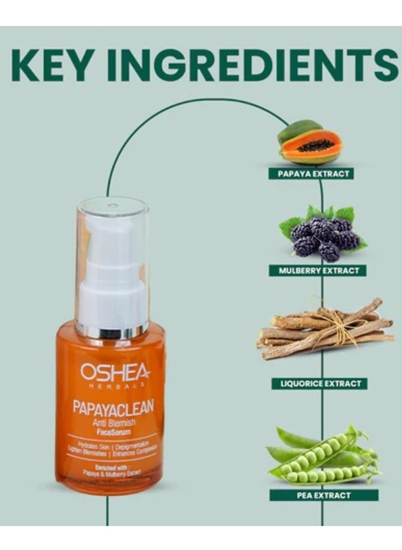 OSHEA Herbals Papaya Clean Serum 30 ml - Image 3