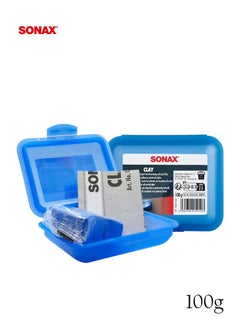 SONAX SONAX Clay Bar – Effective Dirt and Contaminant Remover for Paint, Glass and Chrome-100g  - Image 1
