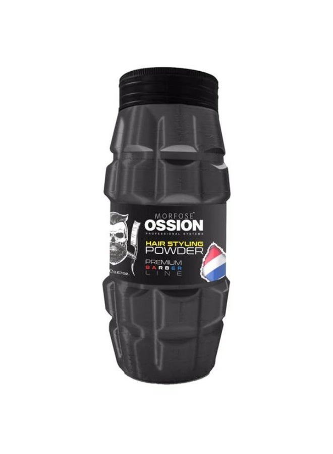 Morfose Ossion Hair Styling Powder Matte Look Volume and Strong Hold 20 g.