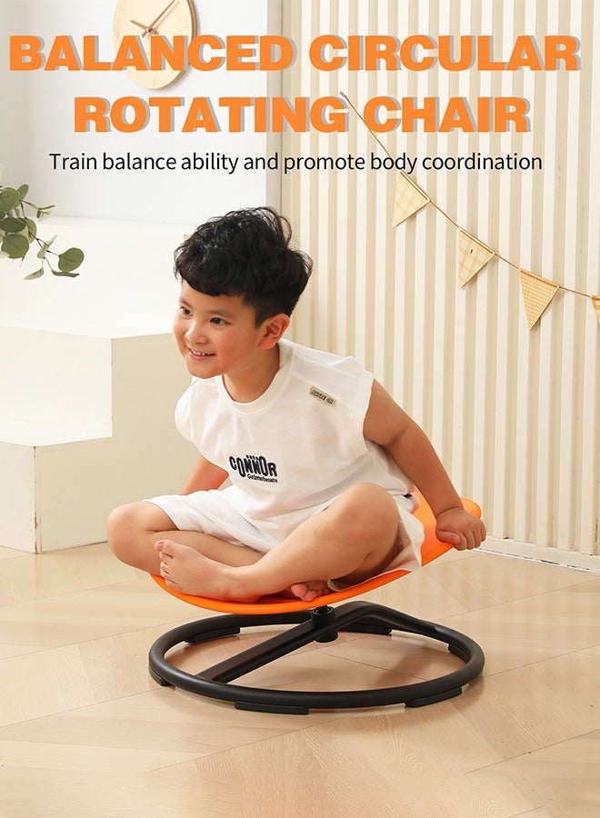 JSAITOYS Kids Swivel Chair Balance Body Coordination Sensory Training Equipment Vestibular Training Sensory Toys for Autistic Children - Image 1