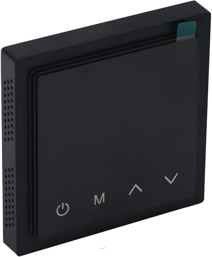 Smart Underfloor Heating Thermostat Controller Black Child Lock Energy Saving - Image 4